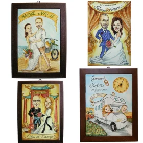 caricatura per matrimonio, caricature for marriage