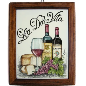 quadro in ceramica personalizzato, custom painting on ceramic