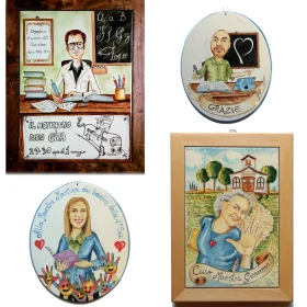 regalo per maestra quadro ceramica personalizzato, gift for teacher