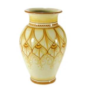 vaso artigianale in ceramica, handcrafted ceramic vase